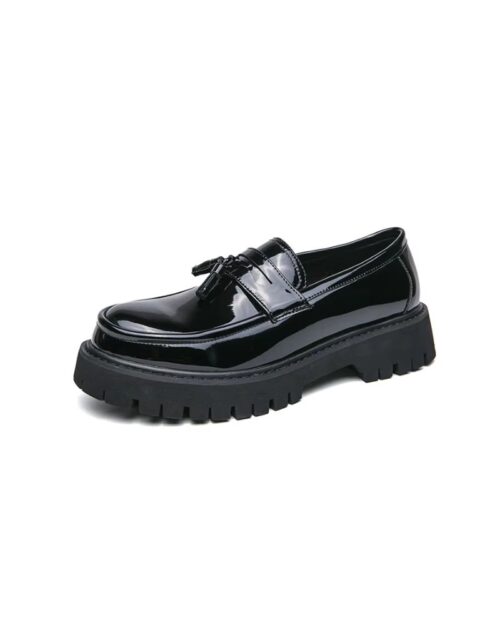 Mocassin à gland homme vernis Seoul