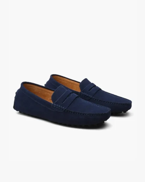 Mocassin en daim homme Mocassia