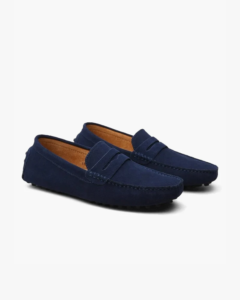 Mocassin en daim homme Mocassia