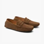 Mocassin en daim homme Mocassia