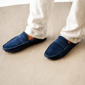 Mocassin en daim homme Mocassia