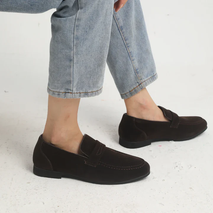 Mocassin en daim Monaco