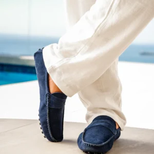 Mocassin en daim homme Mocassia