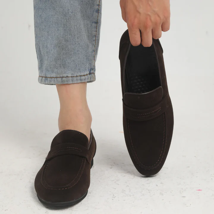 Mocassin en daim Monaco