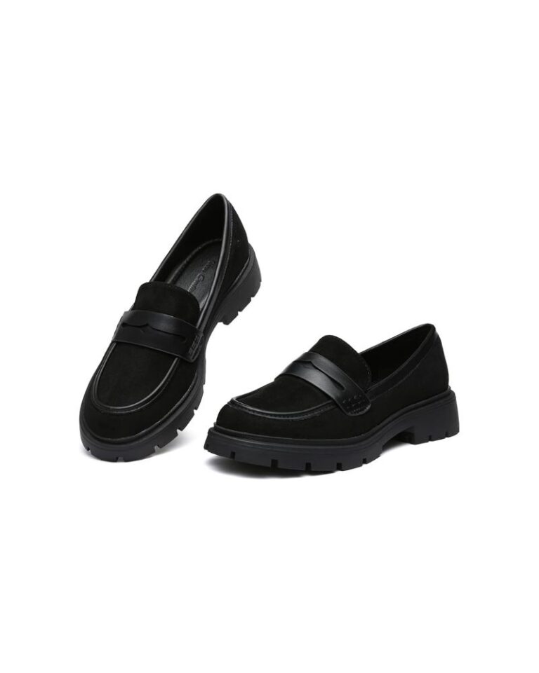 Mocassin en daim femme Spirit