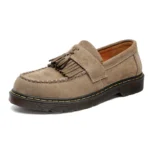 Mocassin à gland en daim homme Old money