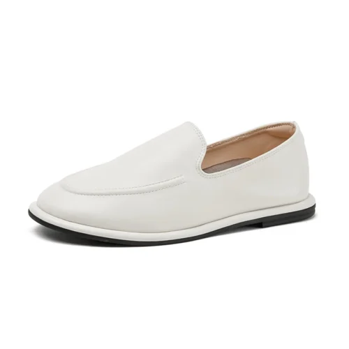Mocassin en cuir souple femme Sleepy