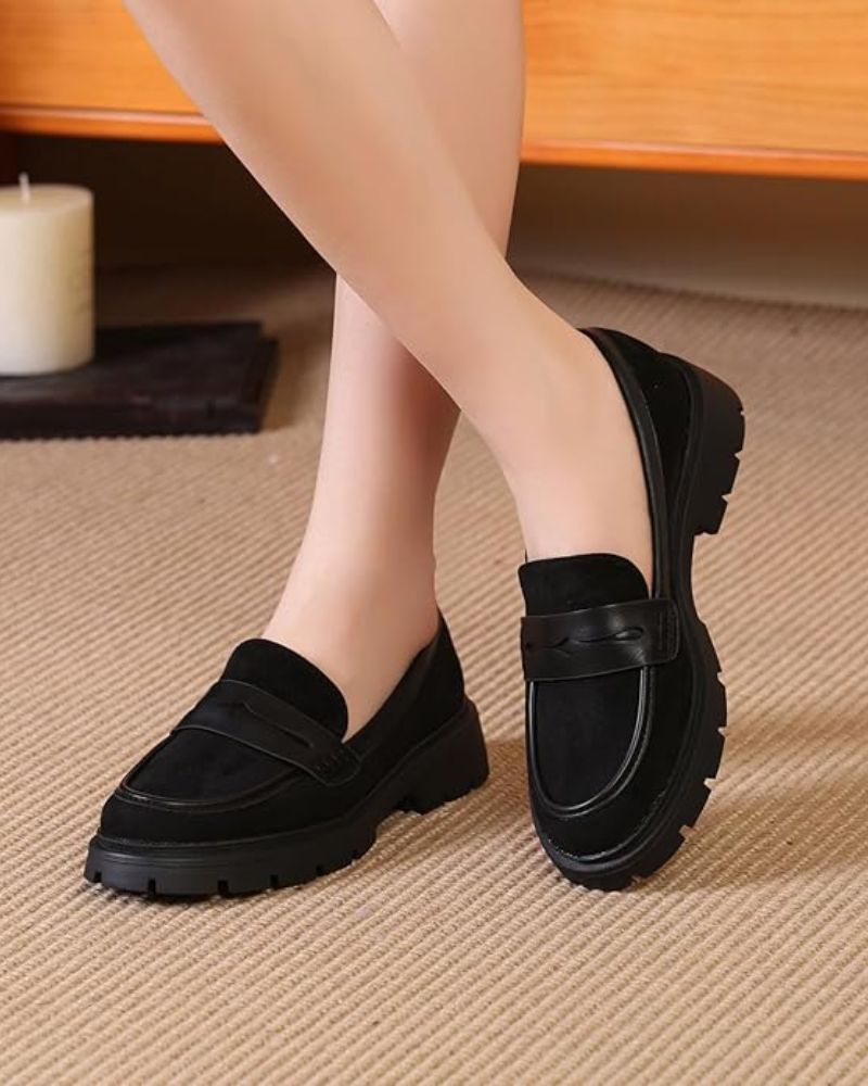 Mocassin daim femme Spirit
