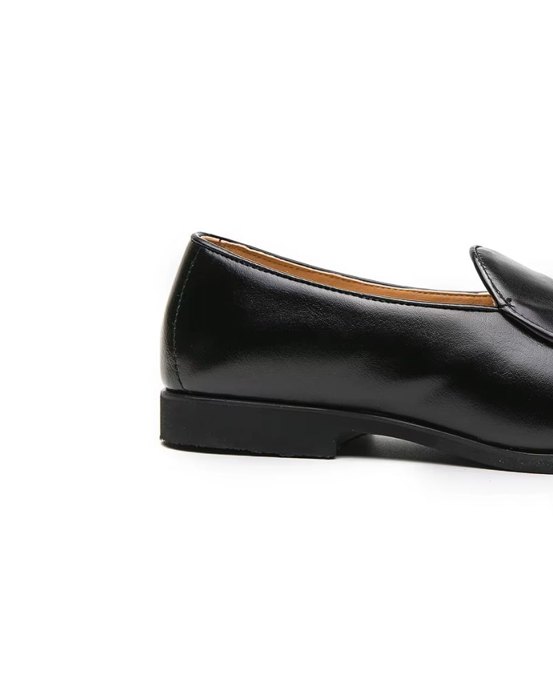 Mocassin à gland homme en cuir