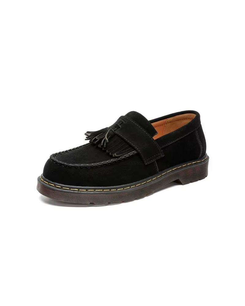 Mocassin a gland en daim homme Old money
