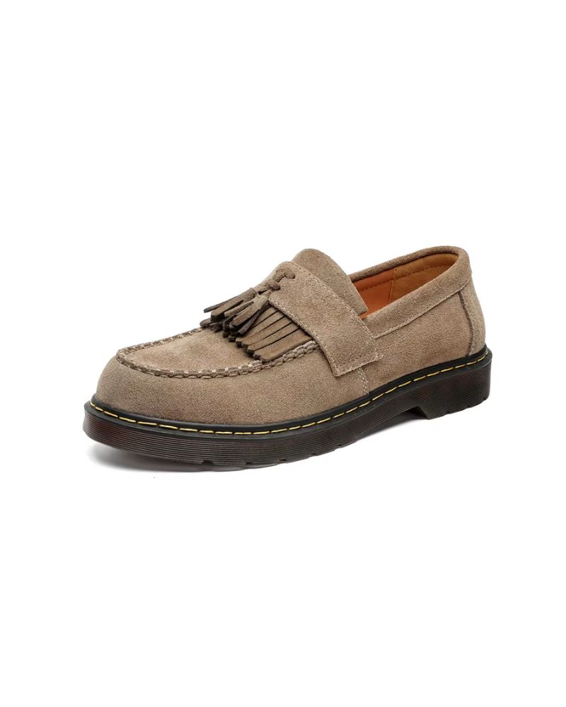 Mocassin a gland en daim homme Old money