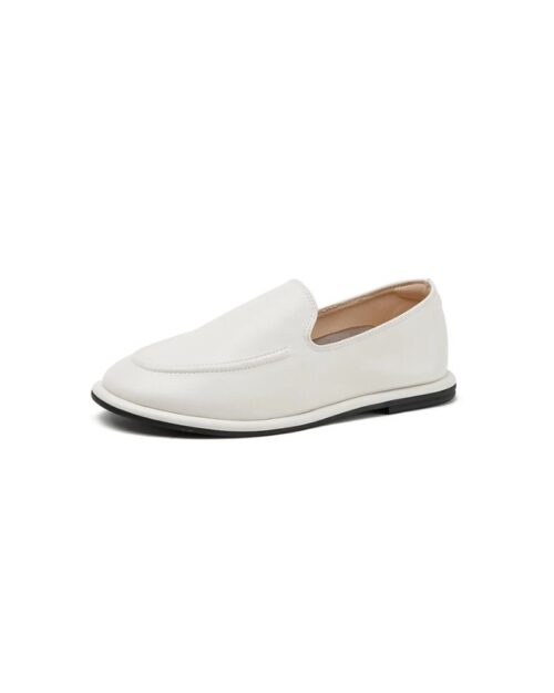 Mocassin en cuir souple femme Sleepy